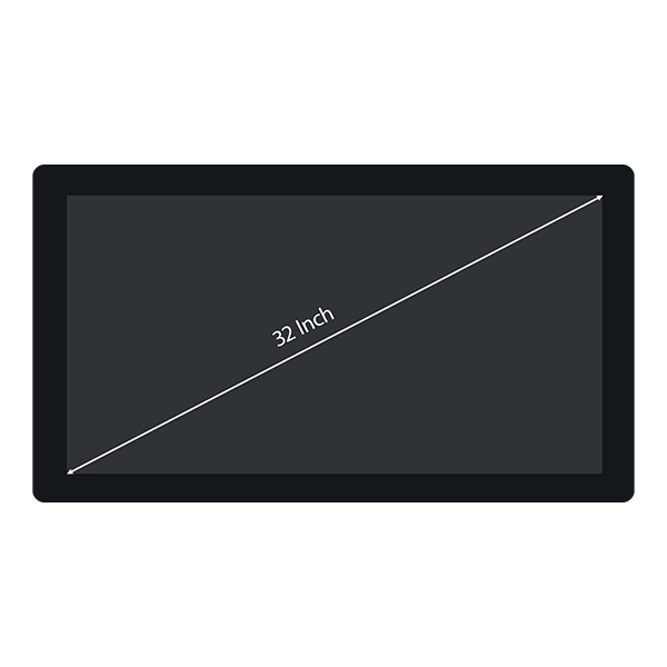 32 Inch Open-Frame Touchscreen Monitor